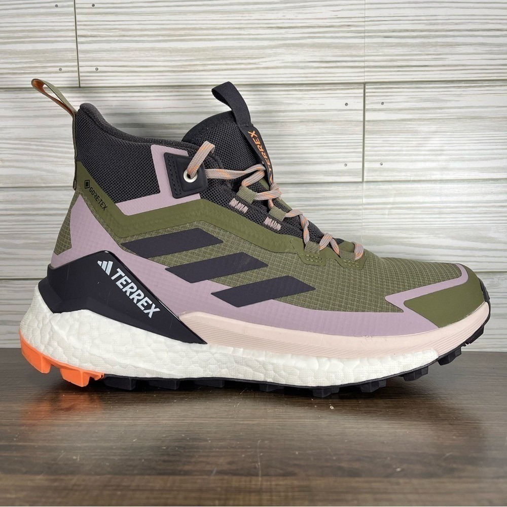 Adidas Terrex Free Hiker 2.0 Gore-Tex Green Women's Shoes - Women's Size 9.5